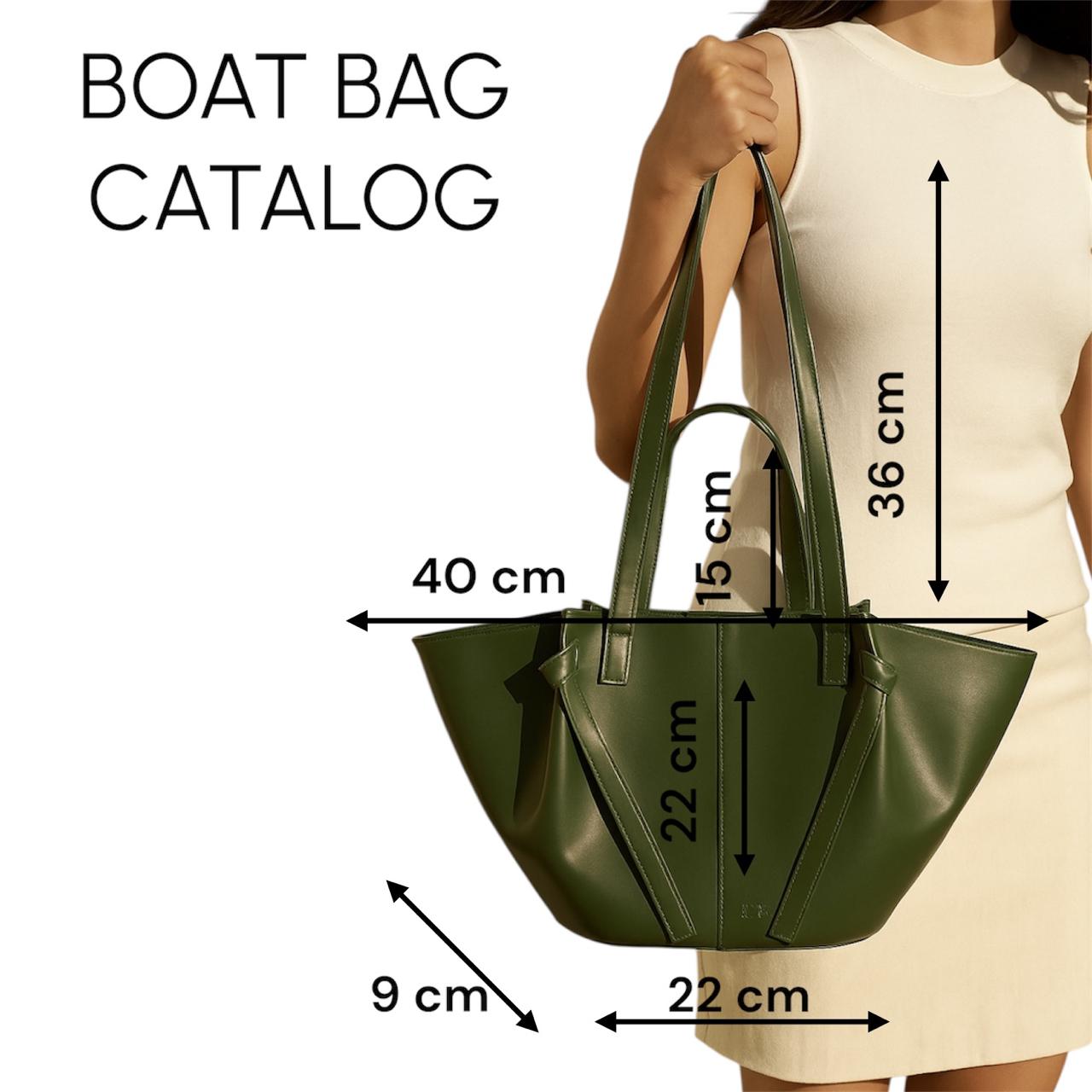Brown Boat Bag