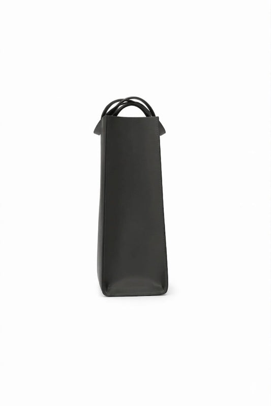 Dark Grey Small Tote Bag