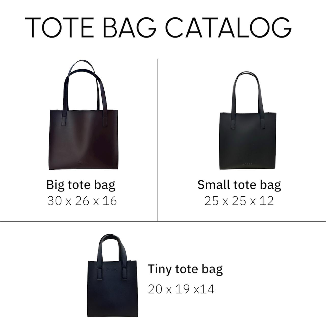 Black Small Tote Bag