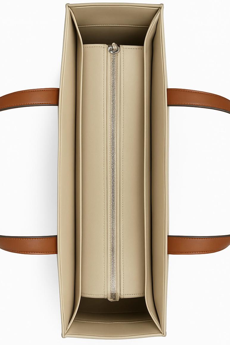 Beige Laptop Bag