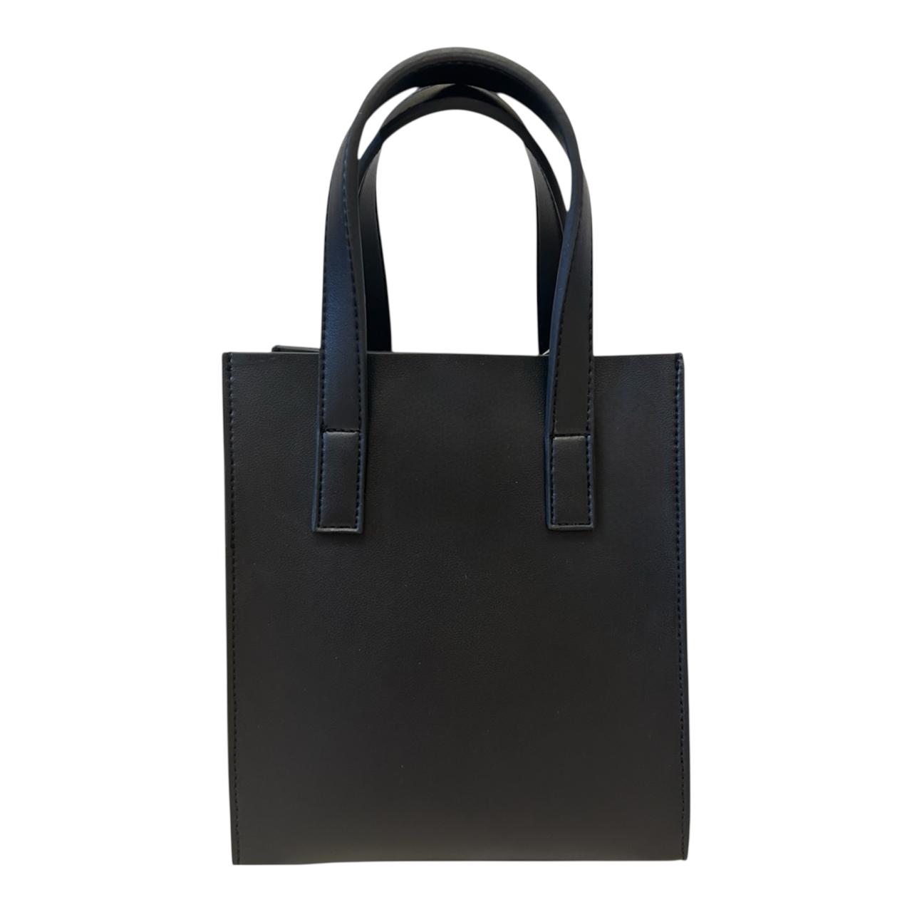 Black Mini Tote Bag
