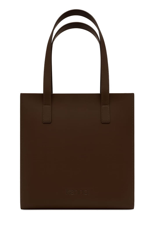 Brown Small Tote Bag