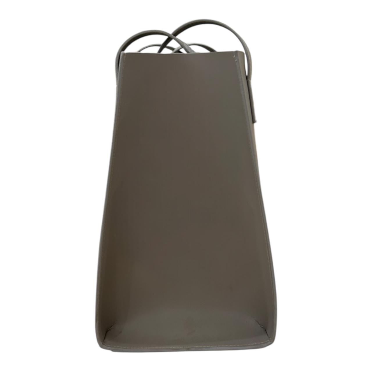 Grayish Beige Big Tote Bag