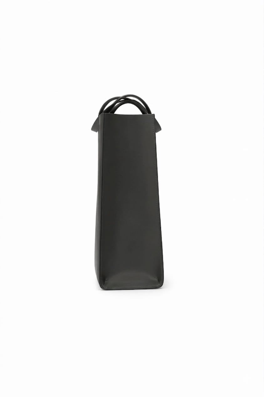 Dark Grey Small Tote Bag