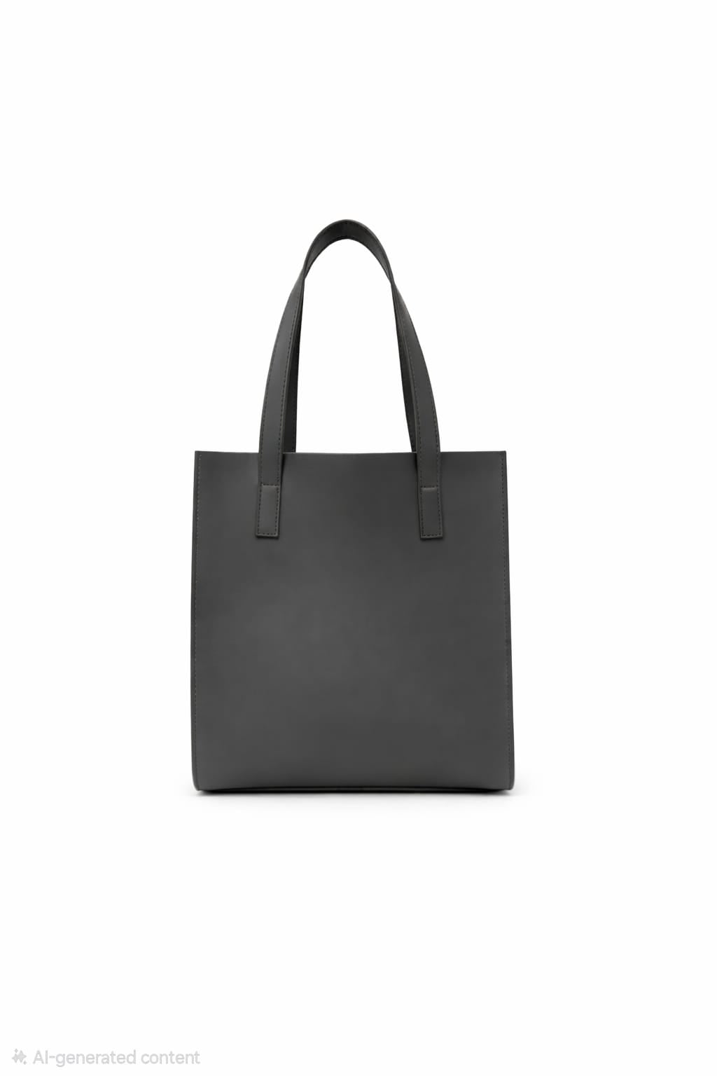 Dark Grey Small Tote Bag