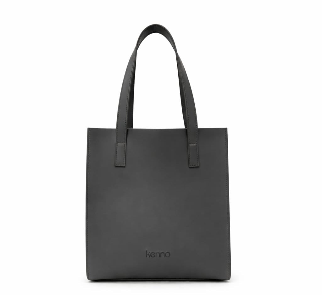 Dark Grey Small Tote Bag