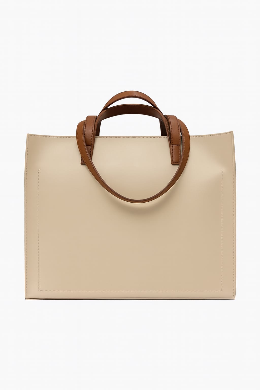 Beige Laptop Bag